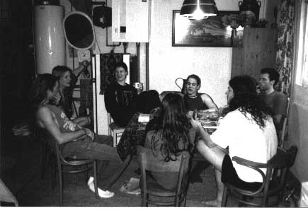 The morning after: a breakfast with lots of coffee