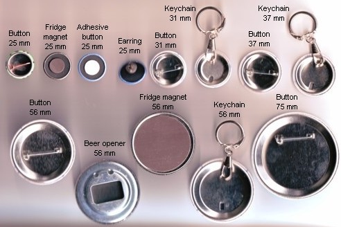 Button formats